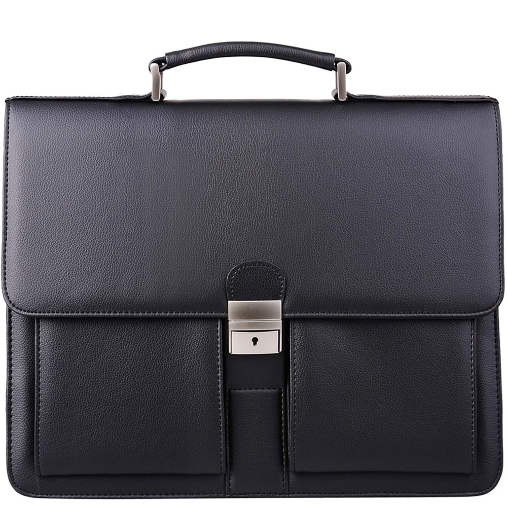 Leather work/briefcase laptop bag